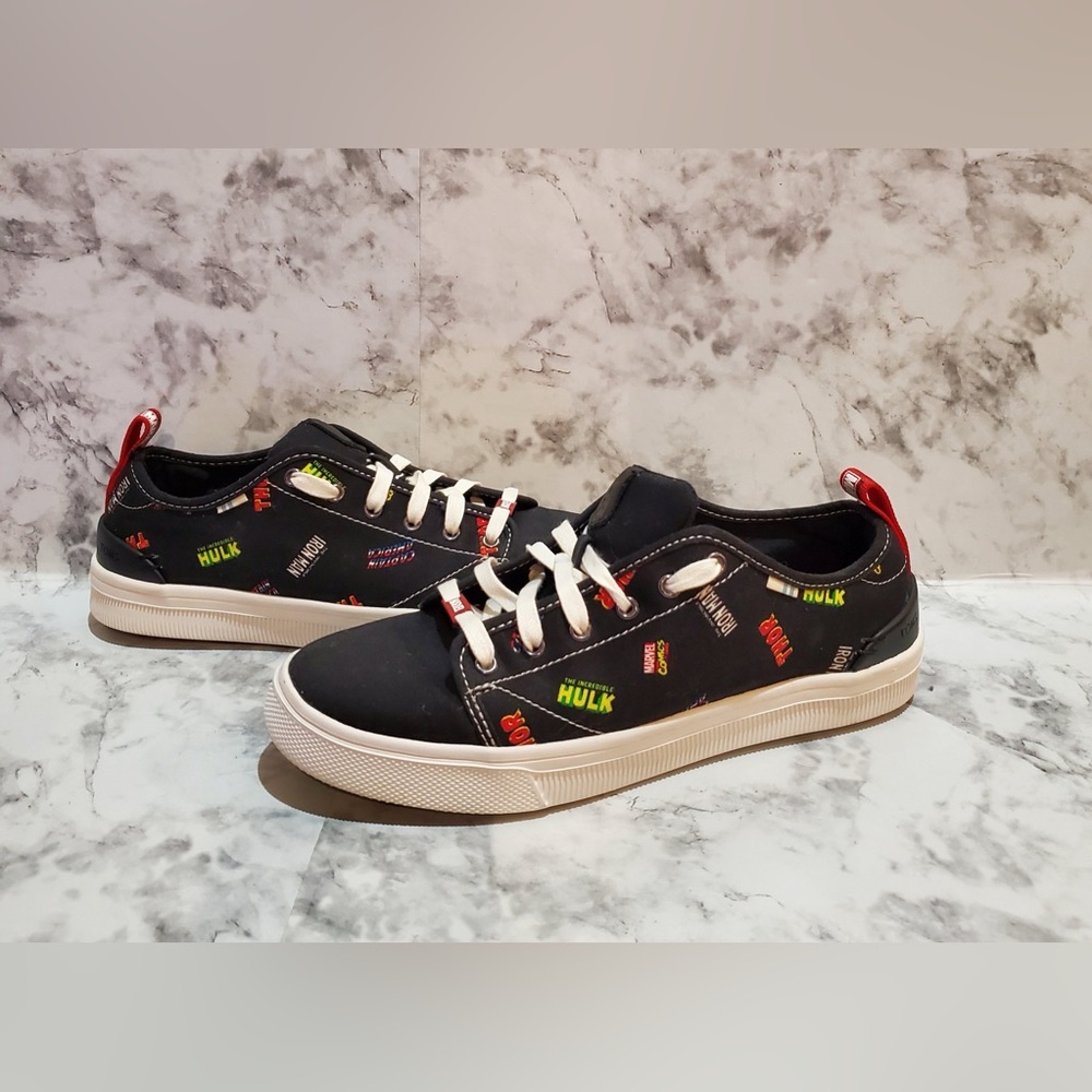 Toms XMarvel Travel Lite Low Sneakers Size W7.5